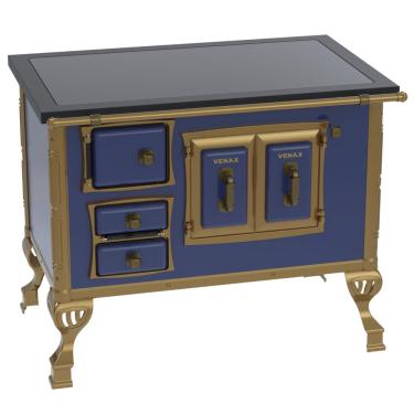 Imagem de Fogao a Lenha Venax GII n 2 Colonial Premium Azul SD