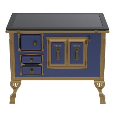 Imagem de Fogao a Lenha Venax GII n 2 Colonial Premium Azul SD