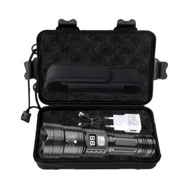 Imagem de Lanterna LED Super Brilhante Recarregável Por USB, Tocha Portátil De A