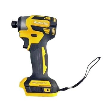 Imagem de Parafusadeira De Impacto Sem Fio 18V Makita DTD173 LXT BL Motor Sem Es