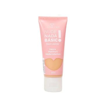Imagem de Base Liquida Nude Nada Basico Jasmyne cor:02