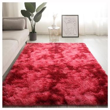 Imagem de SPXMQSS Tapetes extra grandes para sala de estar, tapetes peludos macios para quarto, tapete lavável, antiderrapante, resistente ao desgaste e respirável, para sala de estar, quarto, quarto de
