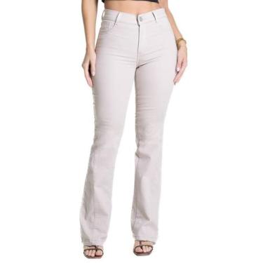 Imagem de Calça Sarja Sawary Boot Cut - 281699 - Areia 38, Bege, 38