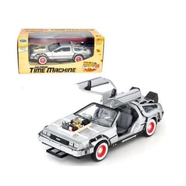 Imagem de Miniatura Delorean De Volta Para o Futuro 3 Time Machine - 1/24 - Well