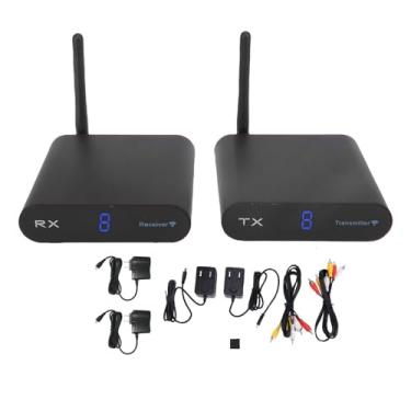 Imagem de GOWENIC Receptor Transmissor de Remetente AV Sem Fio, Kit Extensor de Conversor de Adaptador de TV Plug and Play, Extensor HDMI Sem Fio Portátil, Saída 1080P de Decodificação 4K para (plugue