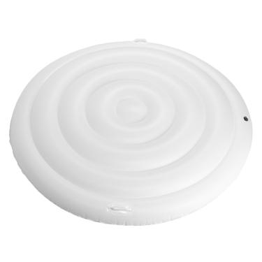 Imagem de AUNMAS Cobertura Inflável para Banheira de Hidromassagem de 5,4 Pés, Proteção Redonda de Piscina Em PVC Com Tampa de Chuva, Resistente e Portátil para SPA e Piscinas Ao Ar Livre