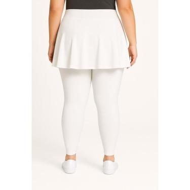 Imagem de Calça Legging E Saia Babado Em Plus Size Tapa BumBum WOLFOX Em Suplex-Feminino