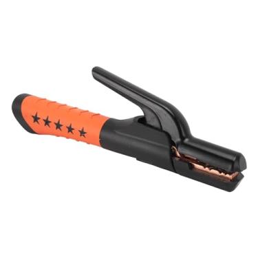 Imagem de Luqeeg Braçadeira Durável Resistente do Suporte do Eletrodo de Soldagem para Cabo de 10-20 Pés para Fabricação de Metal, Reparos Automotivos, Trabalho de Construção Cobre