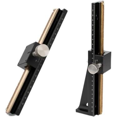 Imagem de Eixo z de longo alcance, ranhura em cauda de andorinha, corte, mesa de curso longo, palco deslizante, plataforma de deslocamento manual lwz25 25 * 42mm(150mm)