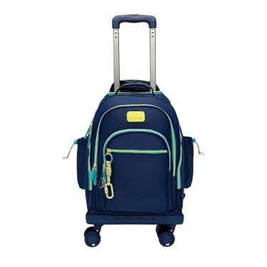 Imagem de Mochila Com Rodinha 360 Azul Marinho - Puket