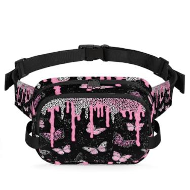 Imagem de Pochete psicodélica de margaridas coloridas para mulheres e homens com alça ajustável, bolsa transversal, bolsa de peito, bolsa tiracolo, Cor 9