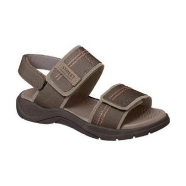 Imagem de Sandália Papete Infantil Street Chocolate Camin 3986-713-Masculino