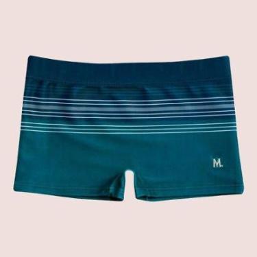 Imagem de Sunga Boxer Box Listrada Infantil Moda Praia Mash-Masculino