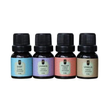 Imagem de Super Kit 4 Essências 10ml Conforto Absoluto Nattuaromas