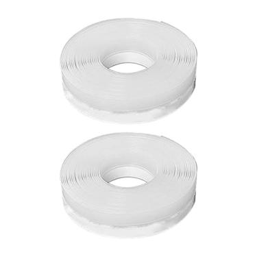 Imagem de Baoblaze Conjunto de 2 peças de vedação para portas e janelas, blocos transparentes de 10 metros (32,81 pés) para proteção contra ar frio e chuva. Autoadesivo, 25 Mm de Largura