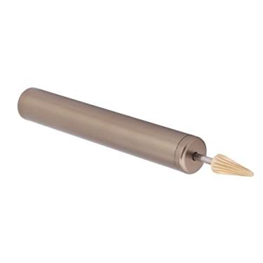 Imagem de Alomejor Ferramentas de Couro, Caneta de Rolo de Corante Com Alça, Top de Aço Inoxidável, Finalizador de Cinto para Artesanato de Couro DIY (Cor de café)