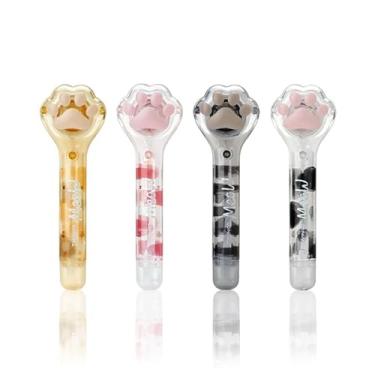 Imagem de BITOSEE Fita corretiva, linda caneta de correção branca japonesa de secagem rápida, com aplicador em forma de caneta kawaii, conjunto de presentes de aniversário Kawaii para material escolar de