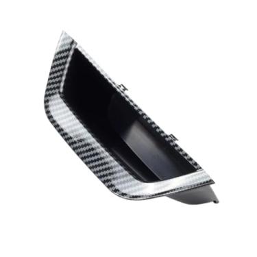 Imagem de 51417250307 lhd rhd maçaneta interna da porta dianteira esquerda do carro puxar guarnição maçaneta do painel interior da porta compatível com bmw x3 x4 f25 f26 2010-2016(Style B Carbon RHD)