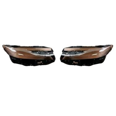 Imagem de Compatível com toyota camry 2024 2025 farol habitação escudo lâmpada sombra lente transparente farol capa peças de reposição automóvel(A Pair)