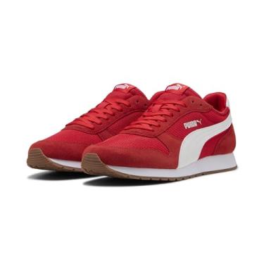 Imagem de PUMA Tênis unissex adulto cano baixo, For All Time Red PUMA White Gum, 11 Women/9.5 Men