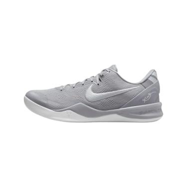 Imagem de Nike Kobe VIII 8 Protro Tênis de basquete masculino, Cinza lobo/cinza lobo-branco, 42