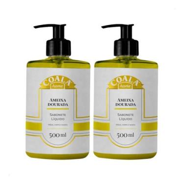 Imagem de Kit com 2 Sabonetes Líquidos 500ml de Ameixa Dourada. Poder Máximo de 