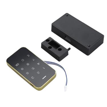 Imagem de Inteligente Touchscreen Fechadura Digital, Seguro Senha Armário Arquivo Sauna Cacifos Keyless Entrada Teclado Porta Fechadura Frontal Digital Porta Deadbolt Eletrônico