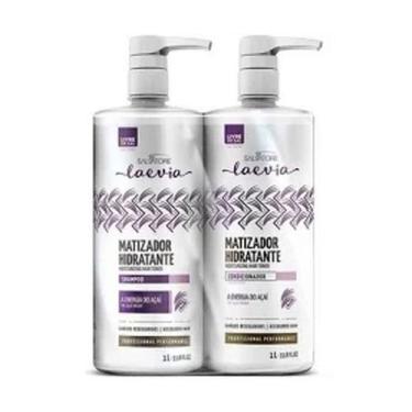 Imagem de Kit prof matizador sh + cond 1l - laevia - SALVATORE