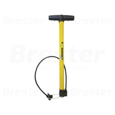 Imagem de Bomba de Encher Pneu Manual Alta Pressão Multiuso - Para Bicicleta, Bola, Moto e Carro com Adaptadores Versáteis