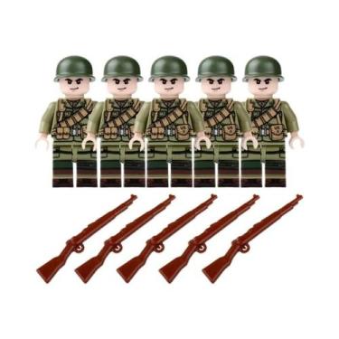 Imagem de Figura De Soldado Americano Da Segunda Guerra Mundial, Brinquedo De Mo