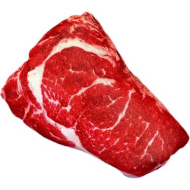 Imagem de GOUDOGEDC Brinquedo de pelúcia realista para cães de pelúcia com formato de comida macia para cães pequenos, médios e mastigáveis não agressivos, brinquedos para mastigar os dentes de filhotes