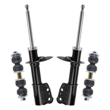 Imagem de TRQ Kit de suspensão dianteira compatível com Chevrolet Classic 2004-2005 1997-2003 Malibu 1999-2004 Oldsmobile Alero 1997-1999 Cutlass 1999-2005 Pontiac Grand Am