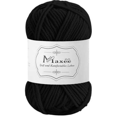 Imagem de 50 g tecido à mão, multicolorido, fio acrílico para tricô, crochê e artesanato, lã macia para iniciantes, cachecol, tricô experiente