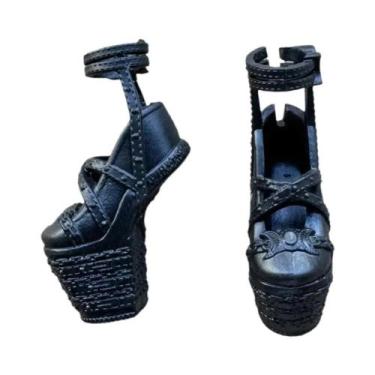 Imagem de Boneca Monstro Em Escala 1/6 Com Sapatos De Salto Alto, Botas E Sandál