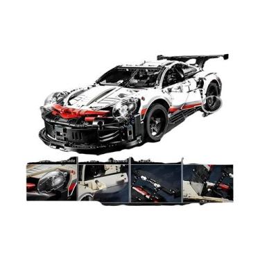 Imagem de Blocos De Montar De Carro De Corrida Super 911RSR 1580 Peças Modelo Cl