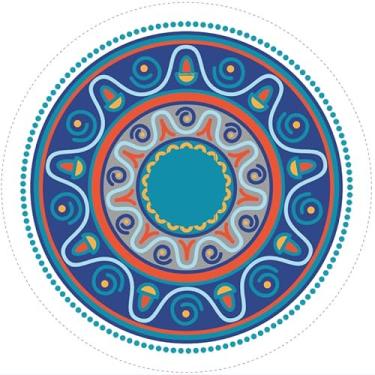 Imagem de Gardner Pet Capa de brinquedo para gatos 5 em 1, estilo boho - azul