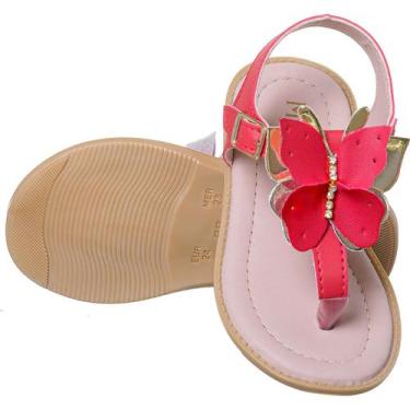 Imagem de Sandalia Infantil Feminina Batizado Laço Borboleta - Pepite Moda Infan