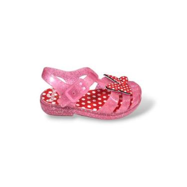 Imagem de Sandália fem. Infantil Aranha Minnie Mouse Led Light Luzinha - Giovana