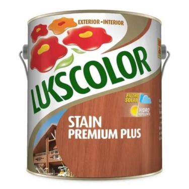 Imagem de Verniz Stain Imbuia Lukscolor Premium Plus 3,6L