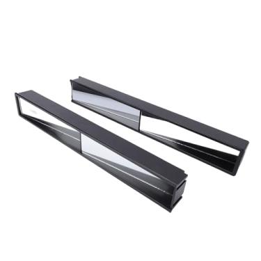 Imagem de Jiawu Espelho Panorâmico Dobrável para Carrinho de Golfe, Espelho Panorâmico Grande Angular para Carro Clube, EZGO, Segurança Aprimorada para Uma Direção Mais Segura No Campo, Aço Inoxidável,