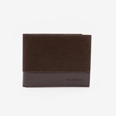 Imagem de Carteira Metropolitan Em Couro Café-Masculino