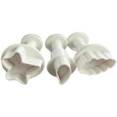 Imagem de Ejetor de folhas p/ pasta americana 3 pçs - prime chef