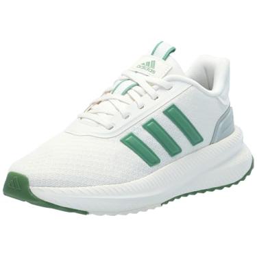 Imagem de adidas Tênis de corrida feminino X_PLR Path, Branco nuvem, verde pré-amado, verde linho, met., 35