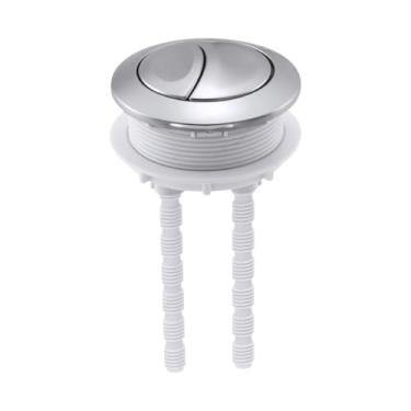 Imagem de Generic Botão de descarga dupla para vaso sanitário, fácil instalação, peças de reposição para caixa acoplada.