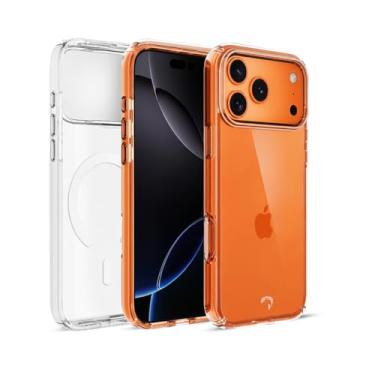 Imagem de Amet Capa Capinha Iphone 17 Pro Max, Ultra Case Crystal, Transparente, Certificação Militar p/Quedas de até 3m, Anti-Shock, Reforço Lateral, Bordas Elevadas, Garantia 1 Ano