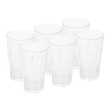Imagem de Conjunto 6 Copos Altos de Vidro Ester Transparente 295ml Lyor