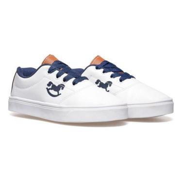 Imagem de Tênis Infantil Calce Facil - brutinhos, Branco, 28 BR