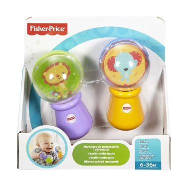 Imagem de Brinquedo Fisher-Price Maracas Divertidas para Bebês