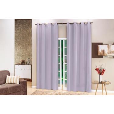 Imagem de Cortina Blackout PVC Lisa 2,80x1,80 Filomena - Lilás