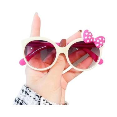 Imagem de Óculos De Sol Para Adolescentes Com Armação Grande E Laço Decorativo, 